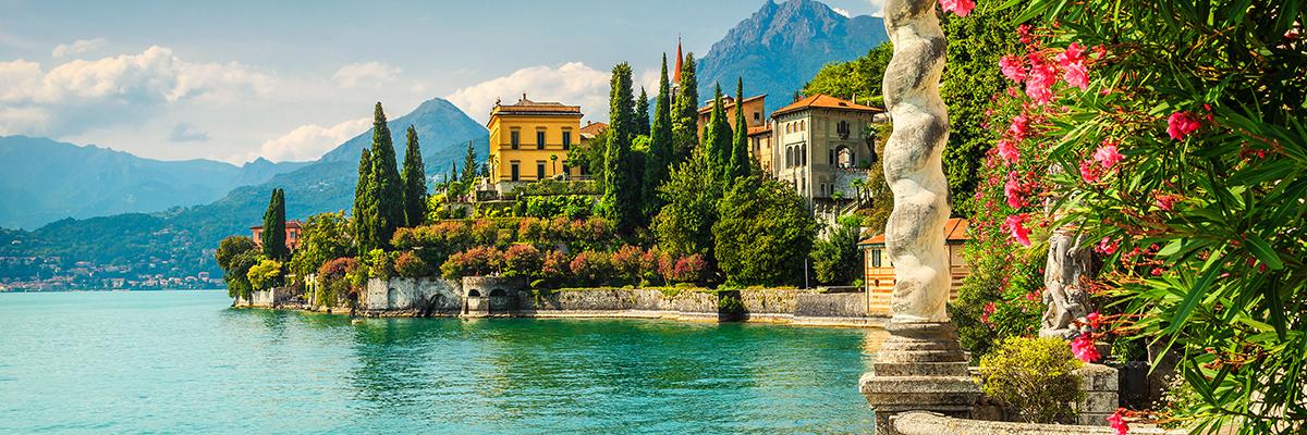 Les lacs d'Italie et Milan